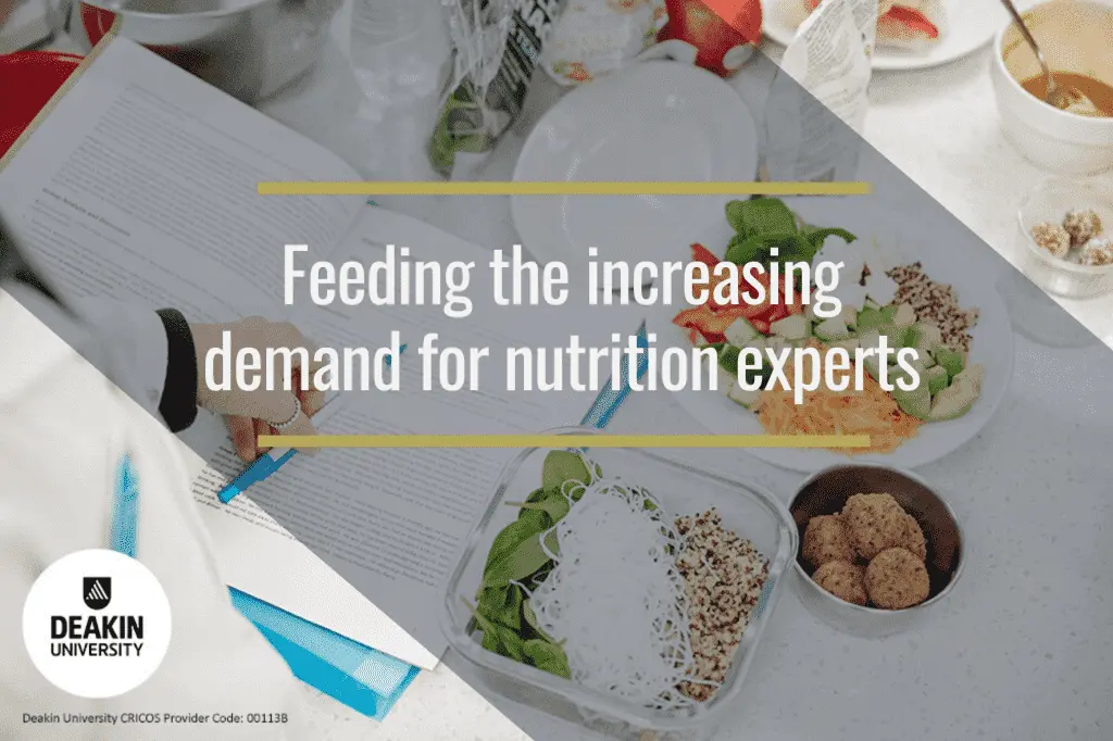 Increasing Demand for Nutrition Experts